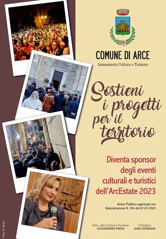 sponsor centro estivo comune di Arce